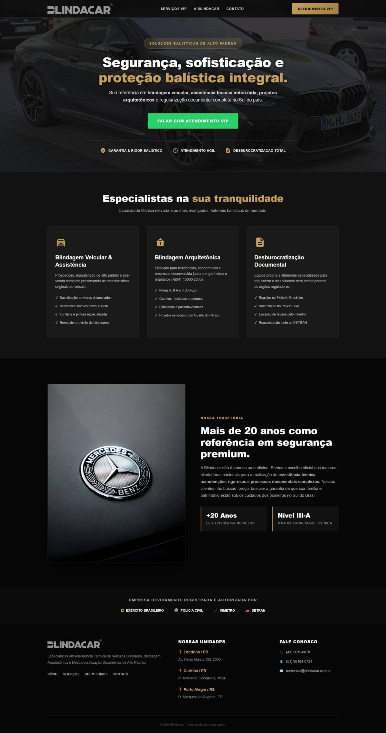 Projeto Blindacar